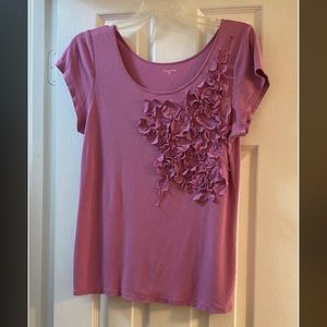 🍂2/$15 Garnet Hill Short-Sleeve Tee, Size S